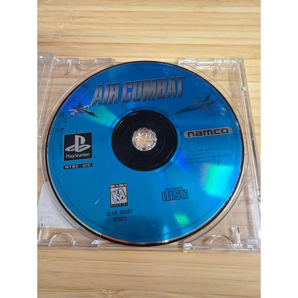 Air Combat PS1 PlayStation Disc Only Untested Namco SLUS-00001